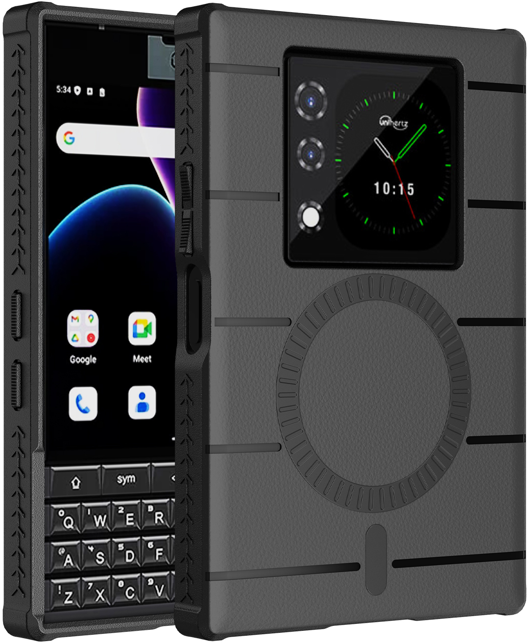 Rugged TPU Case for Unihertz Titan 2 Phone (Compatible with